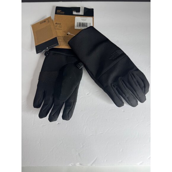 NWT The North Face Women’s Black Apex Etip Insulated Gloves Small - Picture 3 of 4